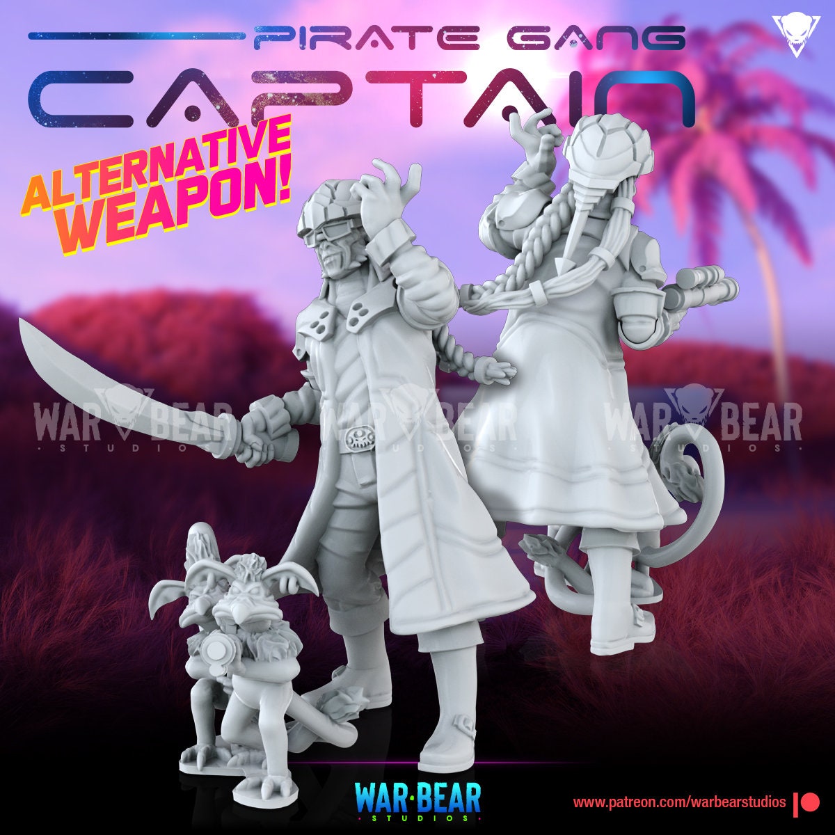 Legion - Pirate Gang Captain (Custom Order)