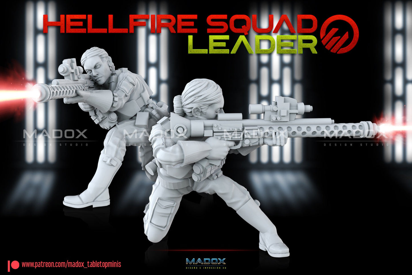 Legion - Hellfire Squad Leader (Custom Order)