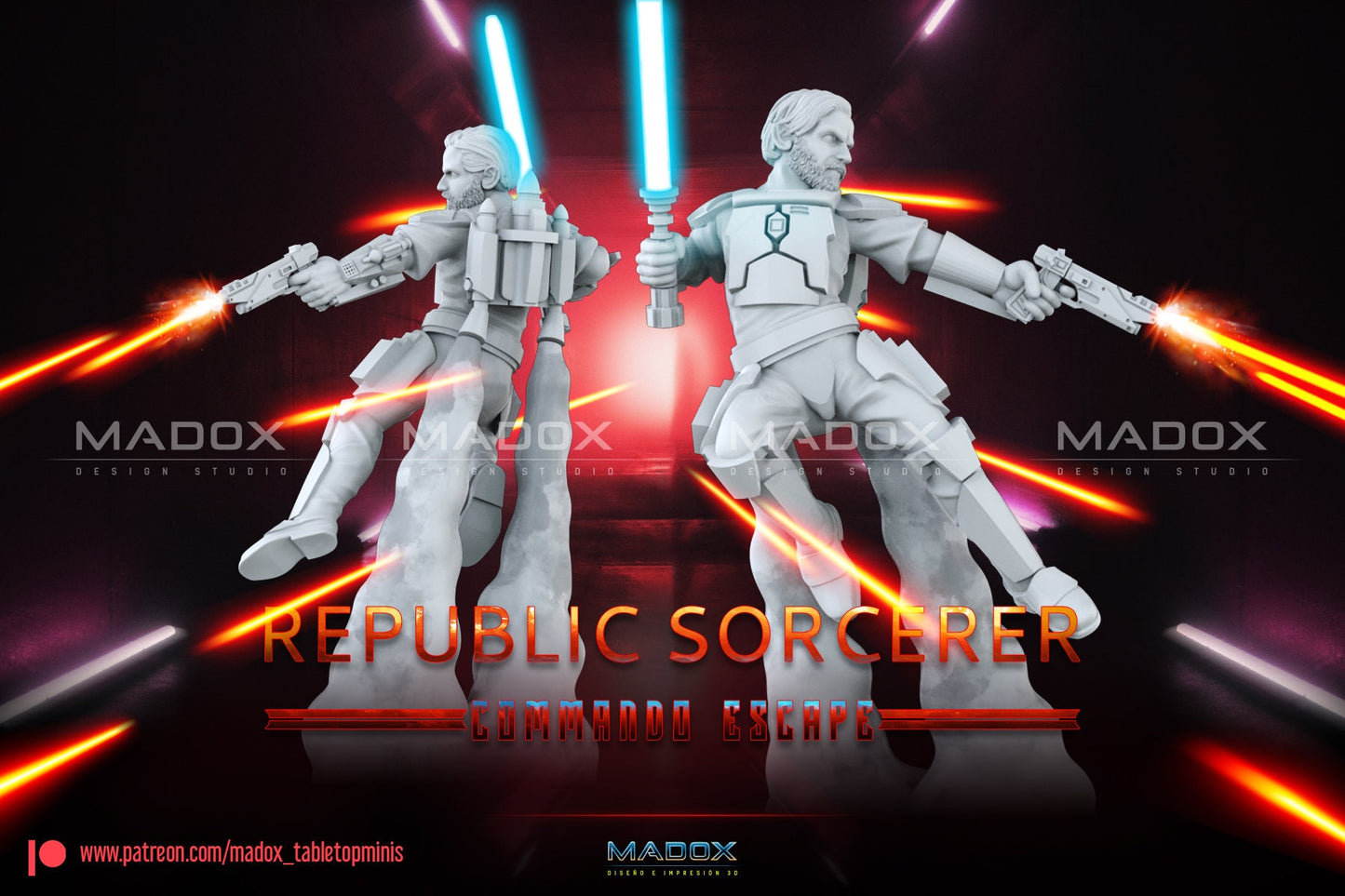 Legion - Republic Sorcerer Obi (Custom Order)