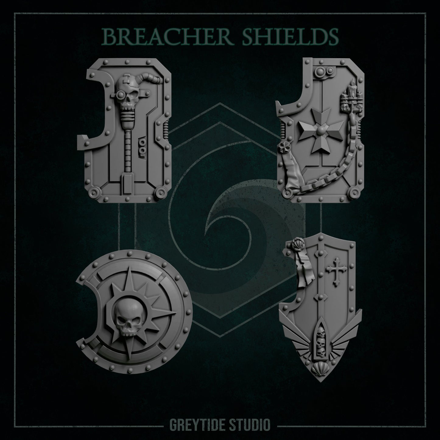GreyTide Studios Shields Pack (Custom Order)