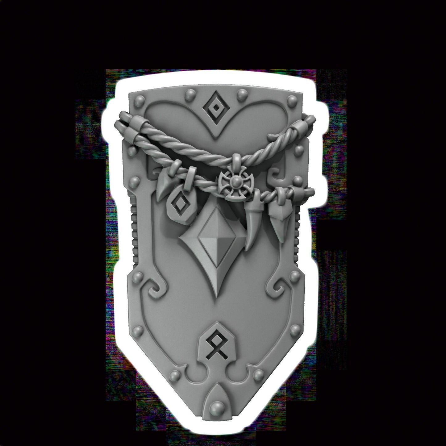 GreyTide Studios Shields - Primal Hounds (Custom Order)