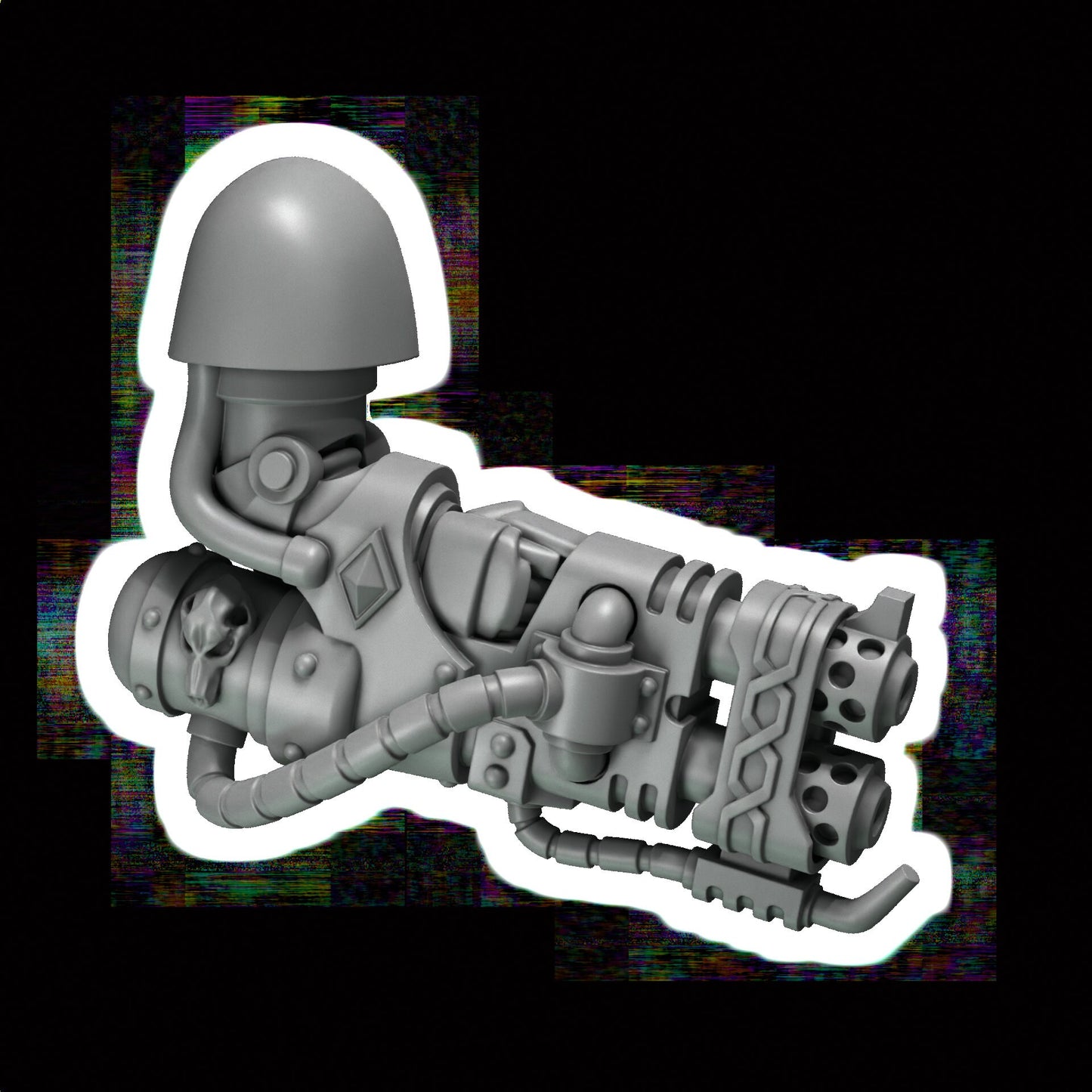 GreyTide Studios Missile Launcher/Heavy Flamer - Primal Hounds (Custom Order)