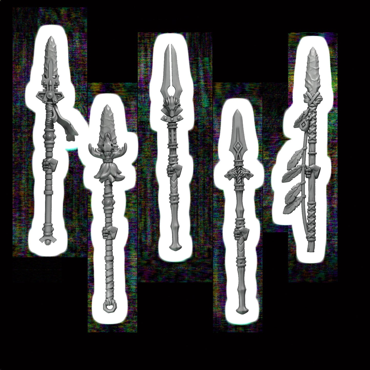 GreyTide Studios Spears - Primal Hounds (Custom Order)