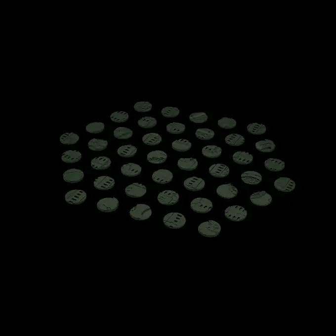 3D Printed Gothic Bases