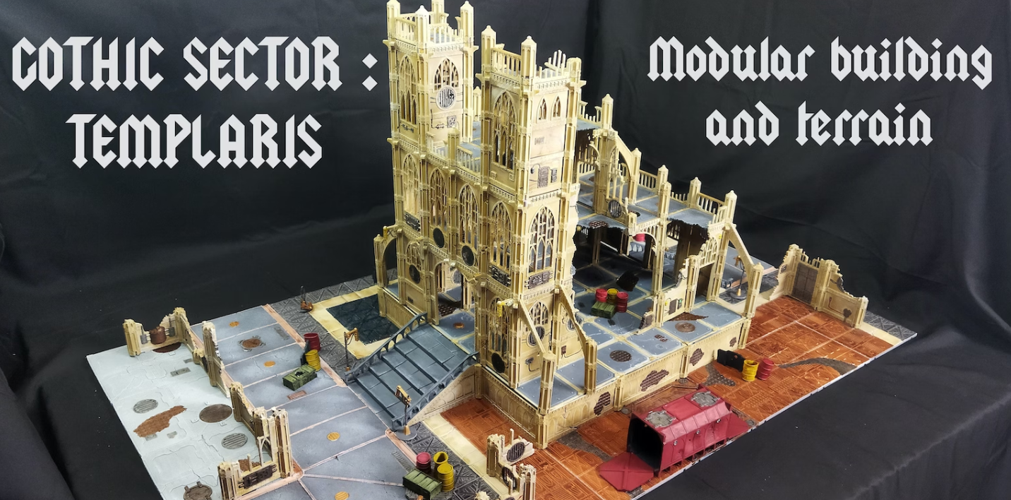 Themed 3D Printed Scenery Bundles