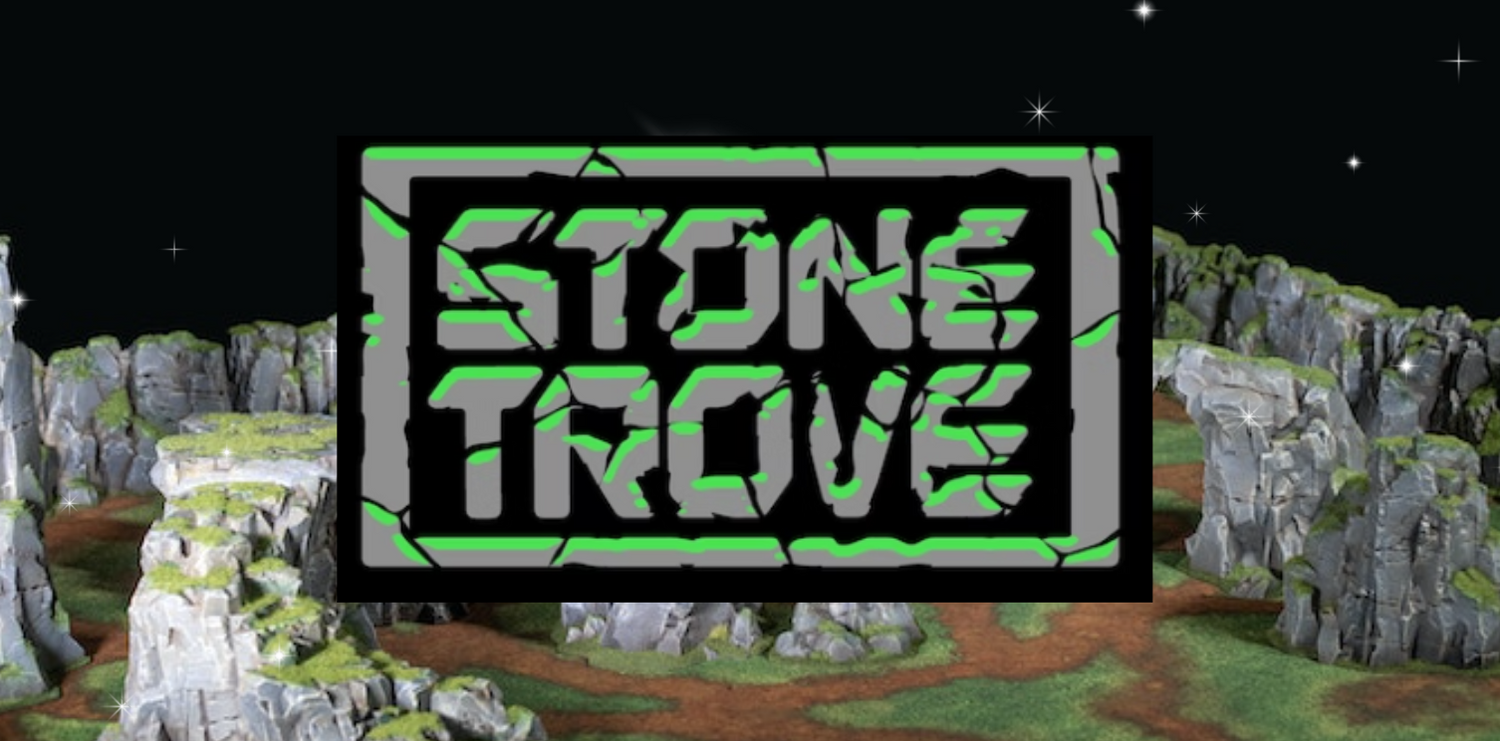 3D Printed Rock and Stone Scenery