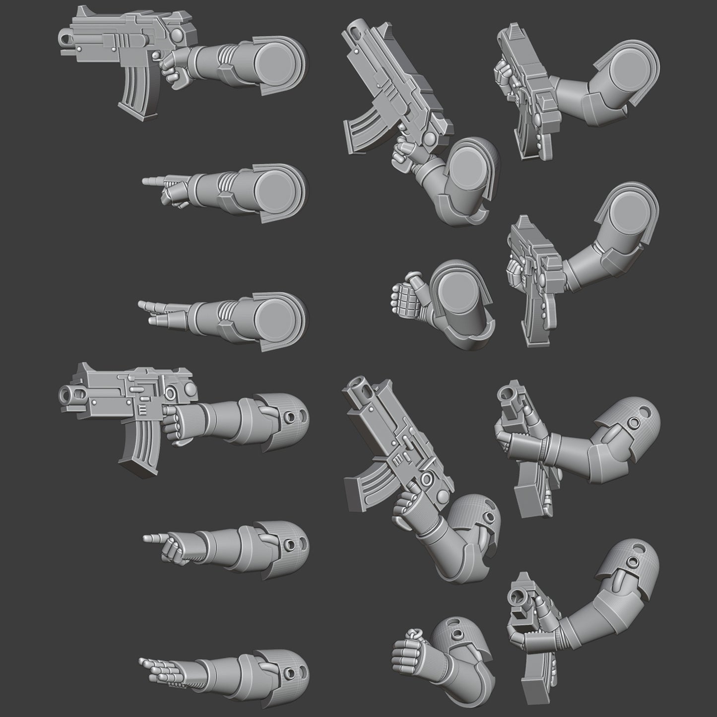 GEN 6 RIVET-GUN ARMS x10 Custom Prints