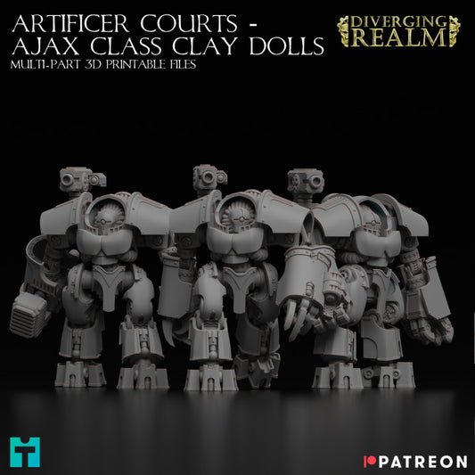 Artificer Courts - Ajax Clay Doll
