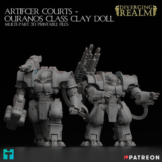 Artificer Courts - Ouranos Clay Doll