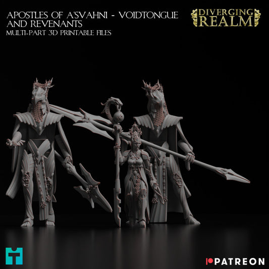Apostles of A'Svahni- Voidtongue and Revenants