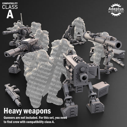 Warden Regiment Heavy Weapon Teams