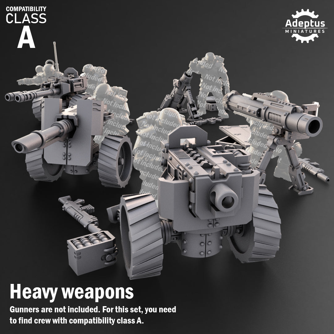 Warden Regiment Heavy Weapon Teams