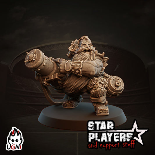Baruk Fireblaze- Star Player - Designed by Ugni