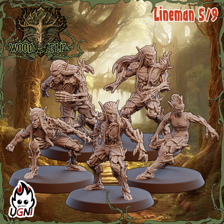 Wood Elves Full Team - Designed by Ugni