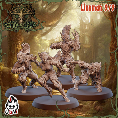 Wood Elves Full Team - Designed by Ugni