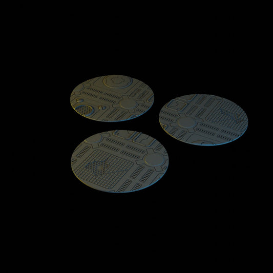 130mm Bases-Greater-Good-Xeno-style