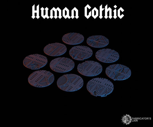 60mm-Bases-Gothic Human-style