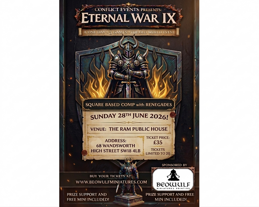 Conflict Events Presents! Eternal War IX June