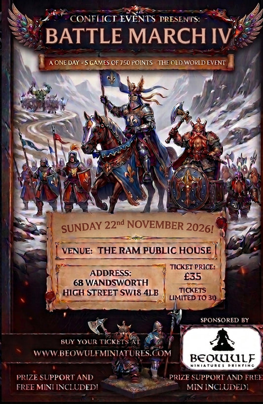 Conflict Events Presents! Battle March IV November