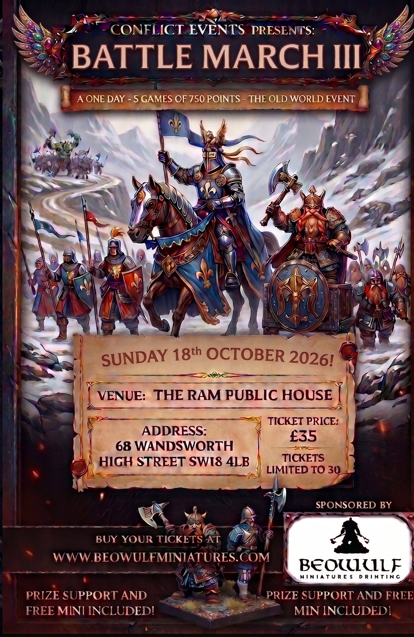 Conflict Events Presents! Battle March III October