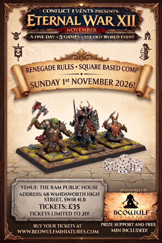 Conflict Events Presents! Eternal War XIII November