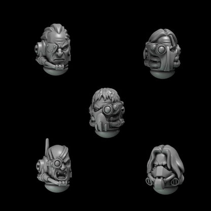 Greytide Studios - Crimson Lords - Heads - Multiple Listings (Custom Order)