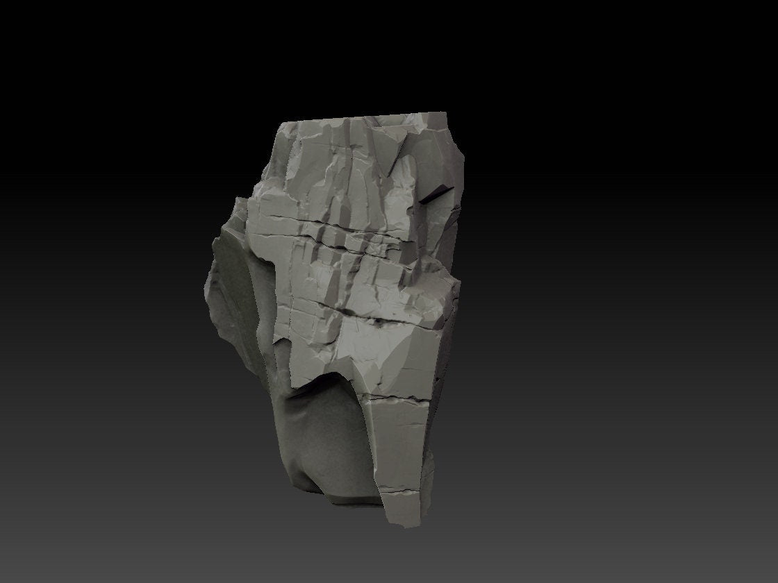 Stone Trove Cliffs - Wargaming Terrain 28mm - Large Bundle Set or Individual - Printed on FDM Bambu Lab X1 Carbon (Custom Order) - product image 2 of 10