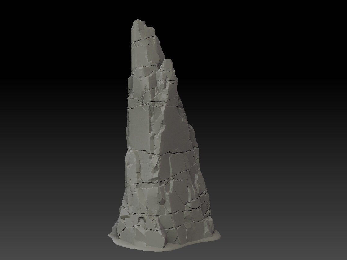 Stone Trove Cliffs - Wargaming Terrain 28mm - Large Bundle Set or Individual - Printed on FDM Bambu Lab X1 Carbon (Custom Order) - product image 9 of 10