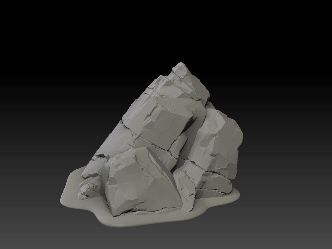Stone Trove Arches&Boulders - Wargaming Terrain 28mm - Large Bundle Set or Individual - Printed on FDM Bambu Lab X1 Carbon (Custom Order) - product image 6 of 10