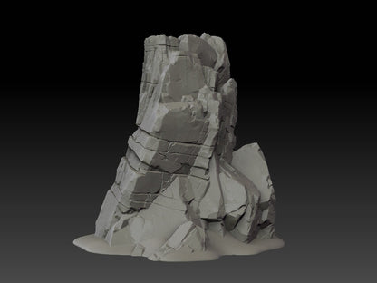 Stone Trove Arches&Boulders - Wargaming Terrain 28mm - Large Bundle Set or Individual - Printed on FDM Bambu Lab X1 Carbon (Custom Order) - product image 4 of 10