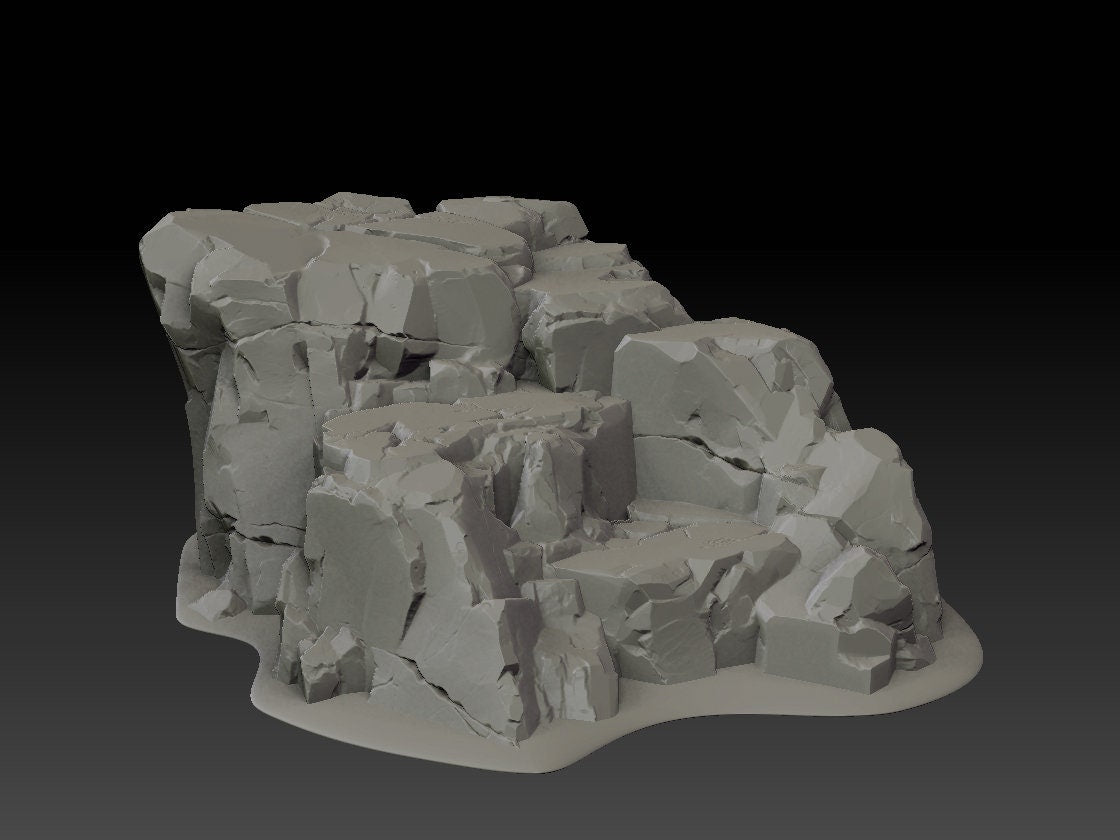 Stone Trove Arches&Boulders - Wargaming Terrain 28mm - Large Bundle Set or Individual - Printed on FDM Bambu Lab X1 Carbon (Custom Order) - product image 7 of 10