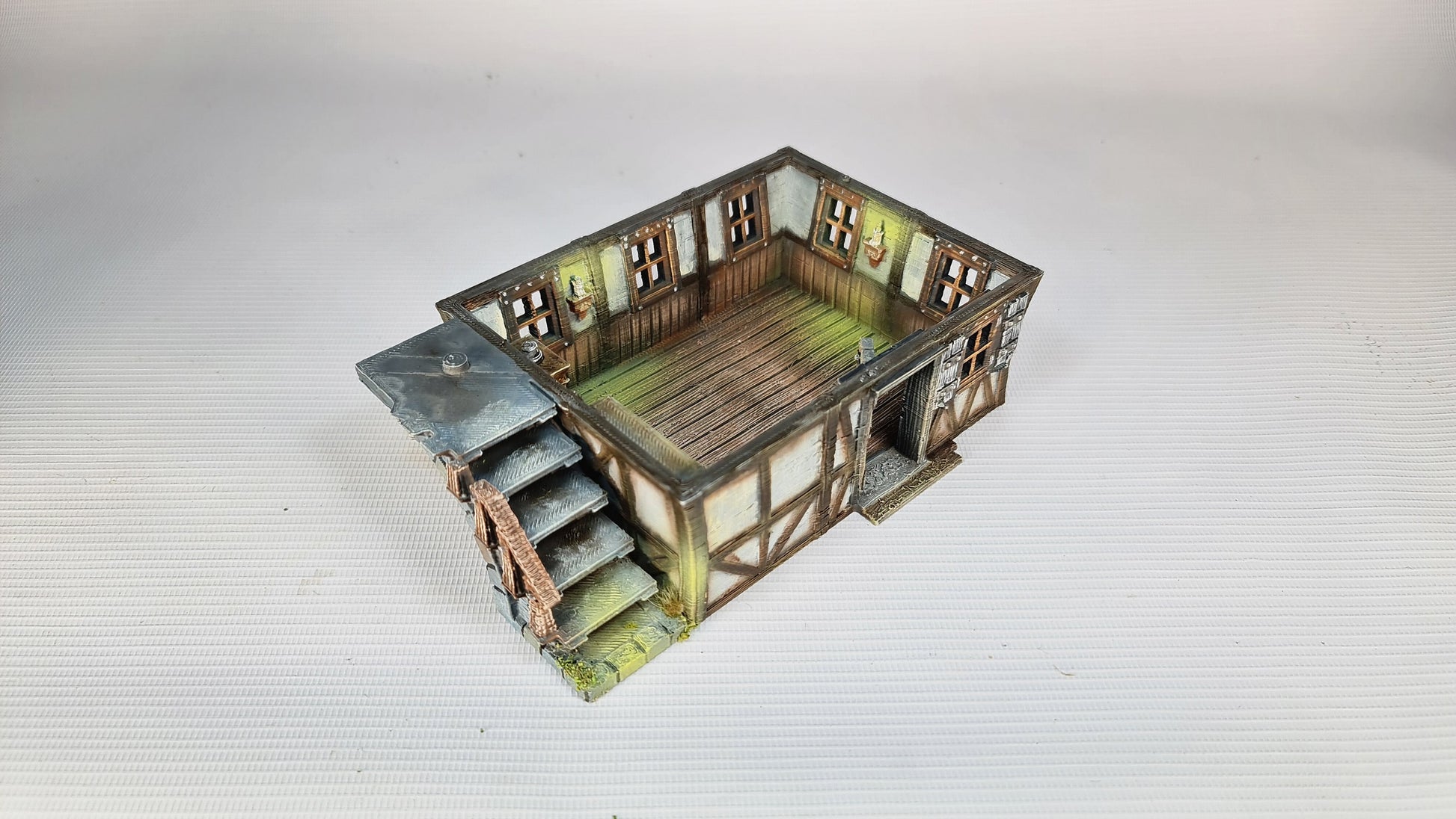 The Frost 2 Clock Tower - Wargaming Terrain 28mm - Printed on FDM Bambu Lab X1 Carbon (Custom Order) - product image 7 of 10