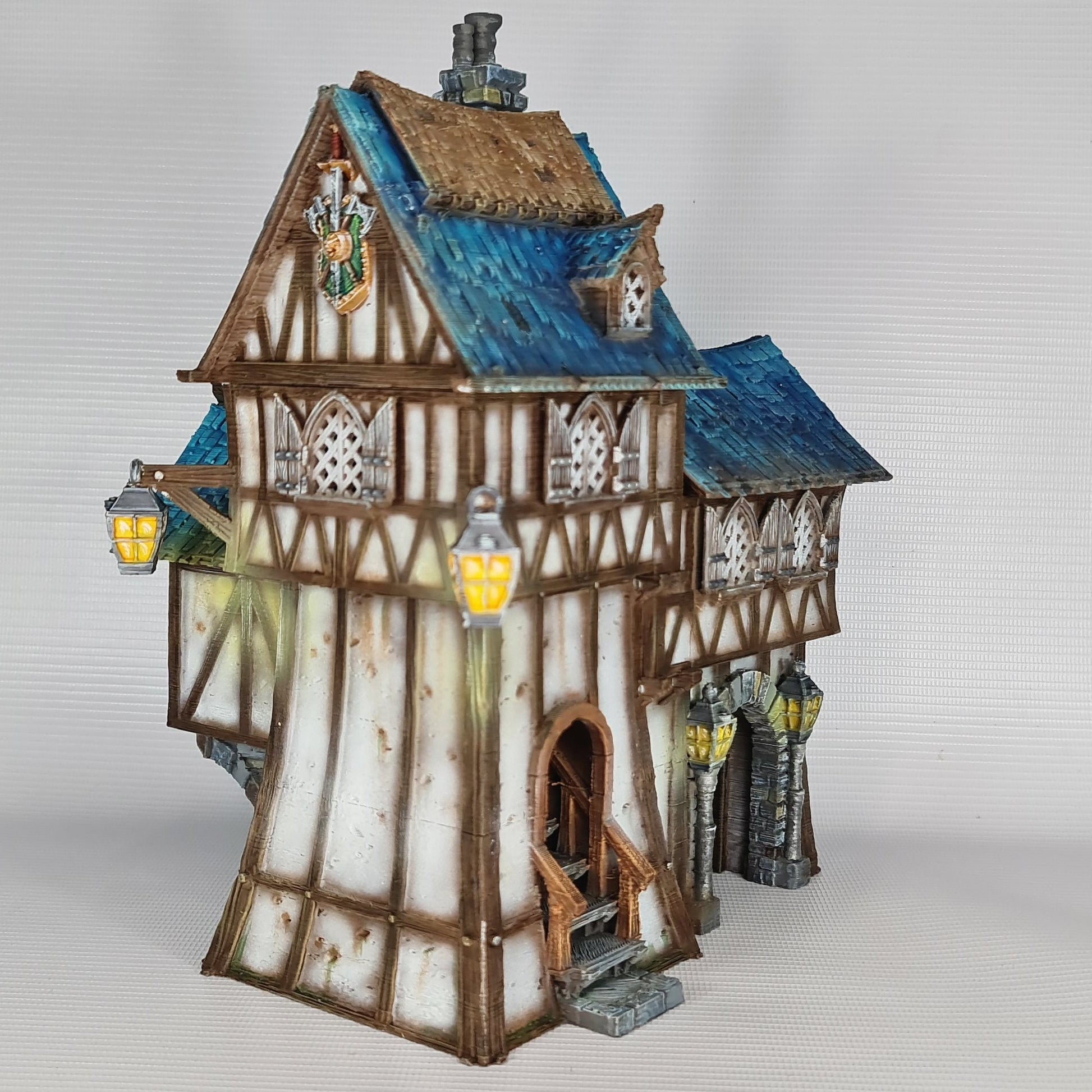 The Frost 2 Old Keep Barracks - Wargaming Terrain 28mm - Printed on FDM Bambu Lab X1 Carbon (Custom Order) - product image 4 of 5