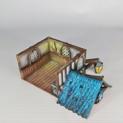 The Frost 2 Old Keep Barracks - Wargaming Terrain 28mm - Printed on FDM Bambu Lab X1 Carbon (Custom Order) - product image 3 of 5