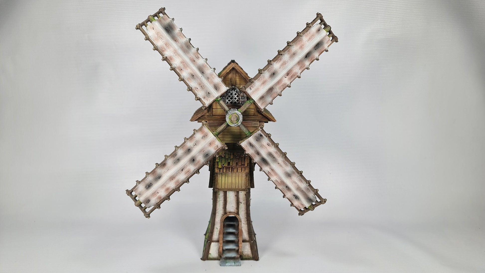 The Frost 2 Windmill - Wargaming Terrain 28mm - Printed on FDM Bambu Lab X1 Carbon (Custom Order) - product image 2 of 7