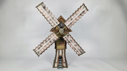 The Frost 2 Windmill - Wargaming Terrain 28mm - Printed on FDM Bambu Lab X1 Carbon (Custom Order) - product image 2 of 7