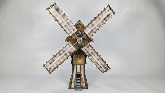 The Frost 2 Windmill - Wargaming Terrain 28mm - Printed on FDM Bambu Lab X1 Carbon (Custom Order) - product image 2 of 7