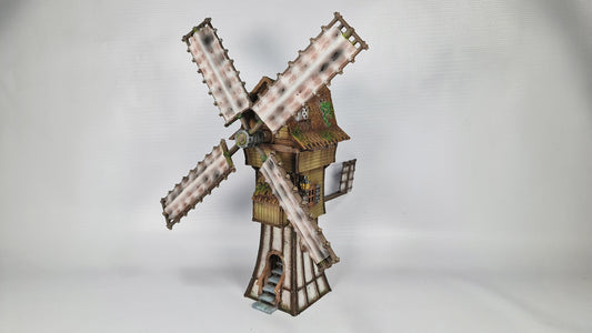 The Frost 2 - Windmill - Wargaming Terrain 28mm - Printed on FDM Bambu Lab X1 Carbon (Custom Order)