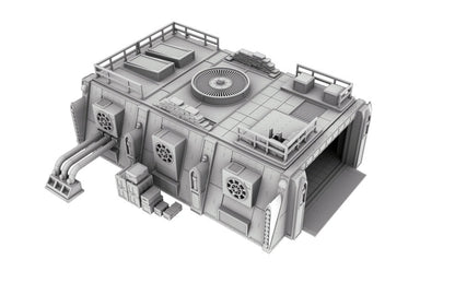 Supply Depot Outpost 12 - Wargaming Terrain 28mm - Printed on FDM Bambu Lab X1 Carbon (Custom Order) - product image 1 of 2