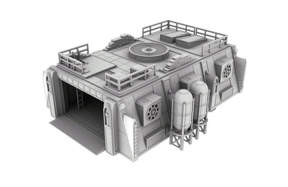 Supply Depot Outpost 12 - Wargaming Terrain 28mm - Printed on FDM Bambu Lab X1 Carbon (Custom Order) - product image 2 of 2