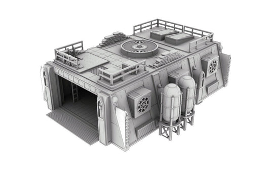 Supply Depot Outpost 12 - Wargaming Terrain 28mm - Printed on FDM Bambu Lab X1 Carbon (Custom Order) - product image 2 of 2