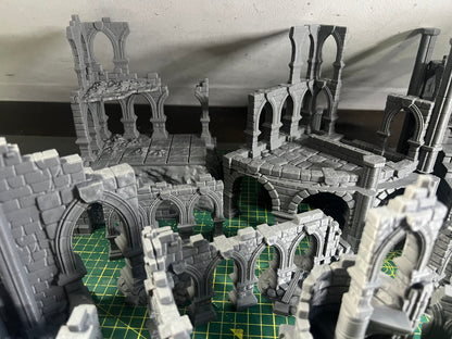 Frost Guard Ruins Wargaming Terrain 28mm - Printed on FDM Bambu Lab X1 Carbon (Custom Order) - product image 3 of 8