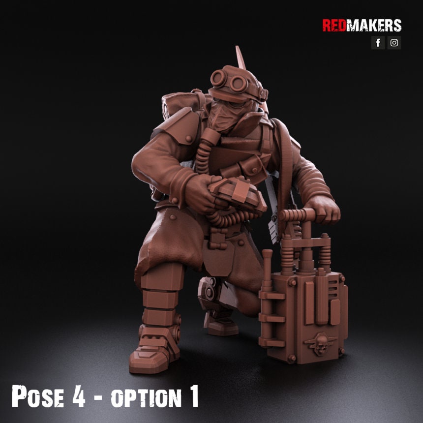 Red Makers Death Division Kill Squad x10 (Custom Order) - product image 4 of 9