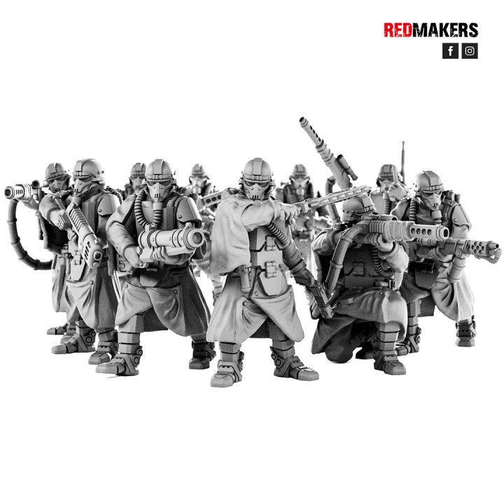 Red Makers Death Squad Grenadiers x10 (Custom Order) - product image 1 of 2