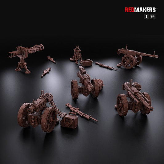 Red Makers Death Squad Heavy Weapon Teams x3 (Custom Order) - product image 2 of 8