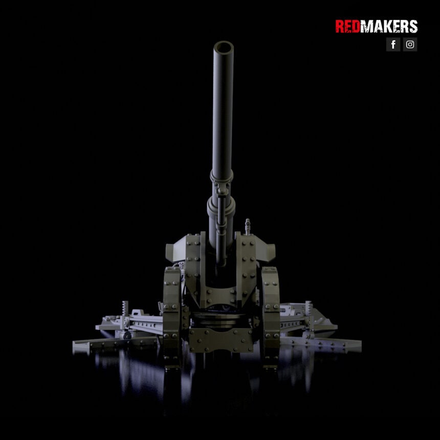 Red Makers Death Squad Earthshaker Cannon Heavy Artillery (Custom Order) - product image 2 of 3