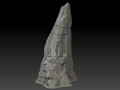 Stone Trove Cliffs - Wargaming Terrain 28mm - Large Bundle Set or Individual - Printed on FDM Bambu Lab X1 Carbon (Custom Order) - product image 8 of 10