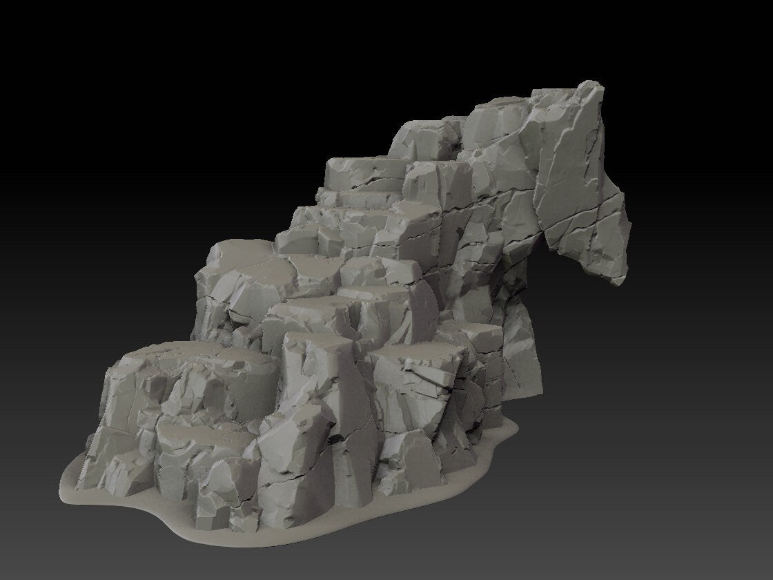 Stone Trove Arches&Boulders - Wargaming Terrain 28mm - Large Bundle Set or Individual - Printed on FDM Bambu Lab X1 Carbon (Custom Order) - product image 8 of 10