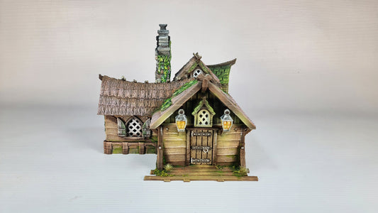 The Frost 2 Brookdale Cottage - Wargaming Terrain 28mm - Printed on FDM Bambu Lab X1 Carbon (Custom Order) - product image 1 of 5
