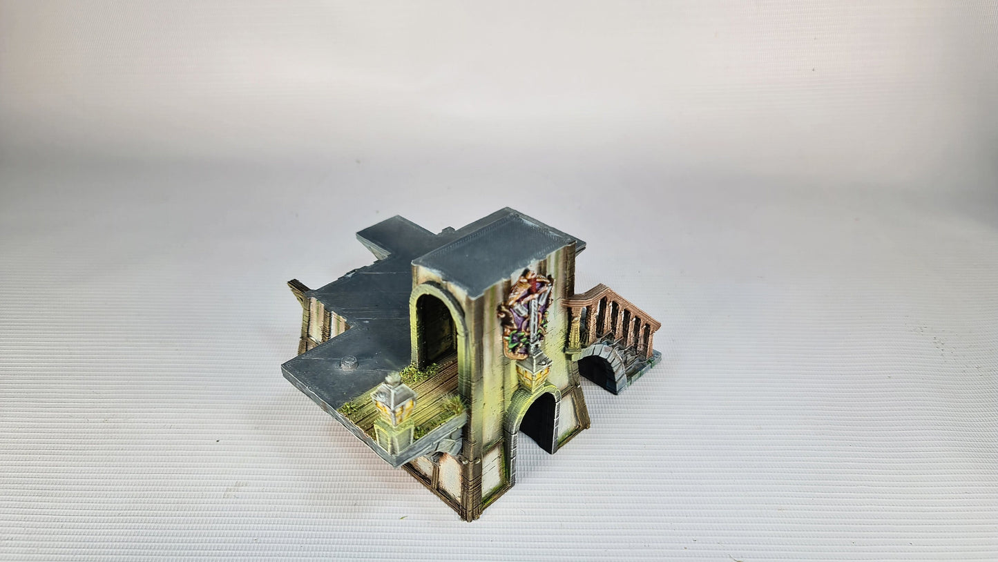 The Frost 2 - Clock Tower - Wargaming Terrain 28mm - Printed on FDM Bambu Lab X1 Carbon (Custom Order)